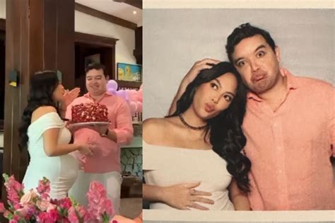 Dominique Cojuangco, husband host baby shower for 1st child.